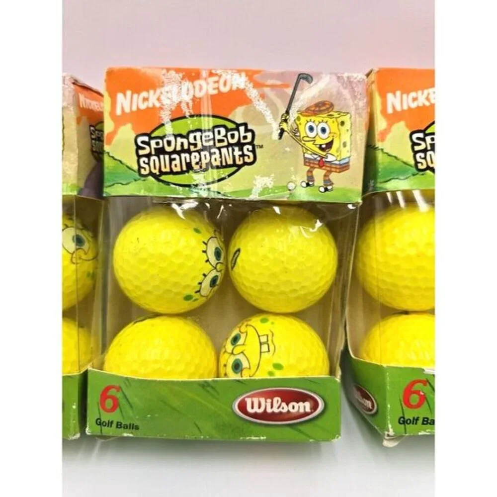Nickelodeon SpongeBob Squarepants Wilson Golf Balls 6